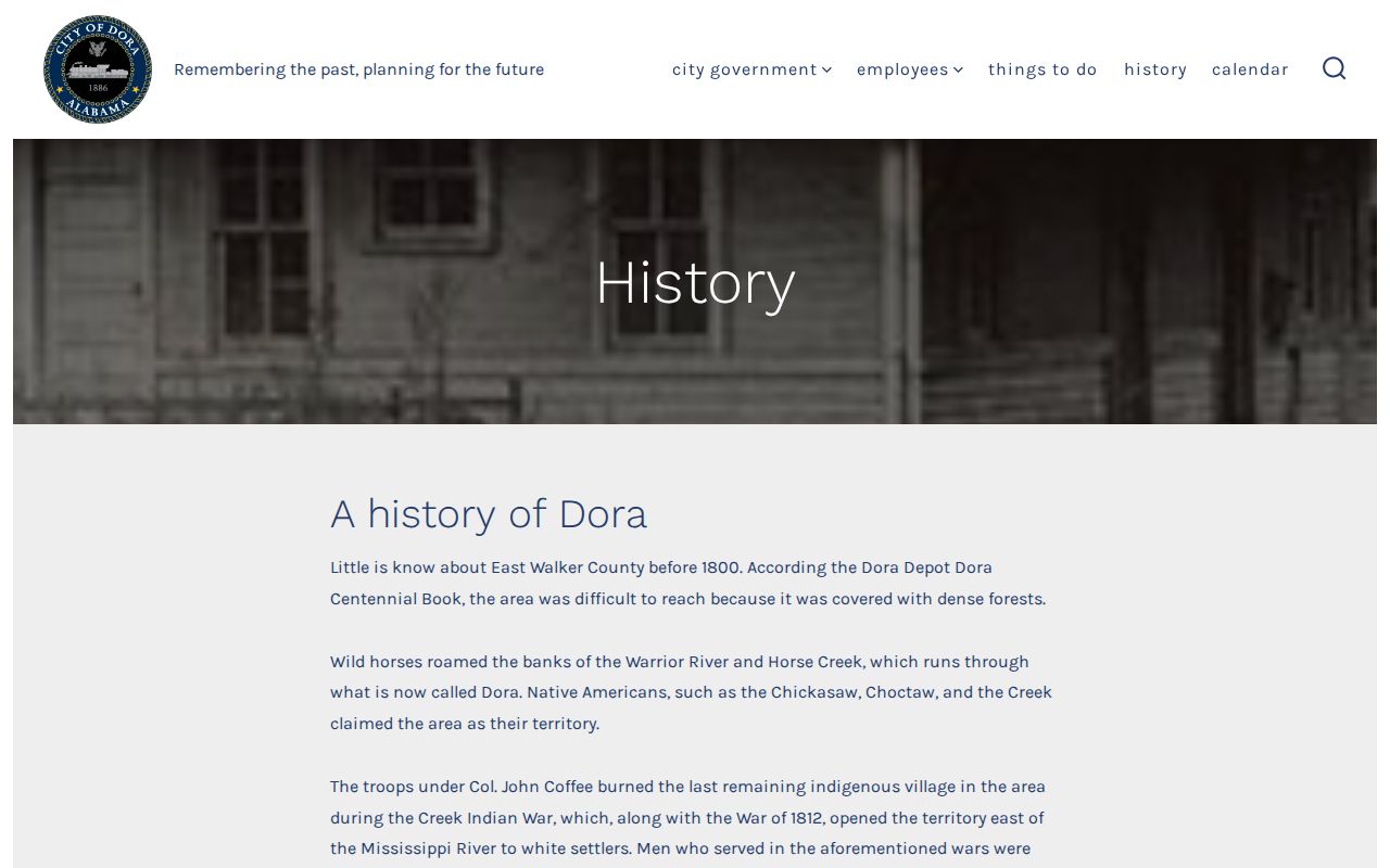 Dora criminal history local city history
