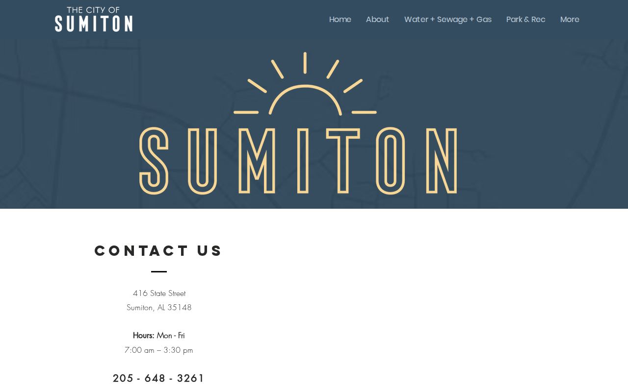 Sumiton criminal history municipal court contact